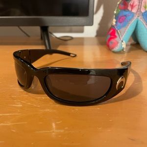 Cool moon Y2K half moon sunglasses